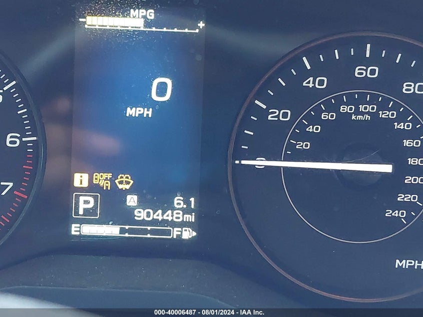 2017 Subaru Impreza 2.0I Premium VIN: 4S3GKAD62H3618203 Lot: 40006487