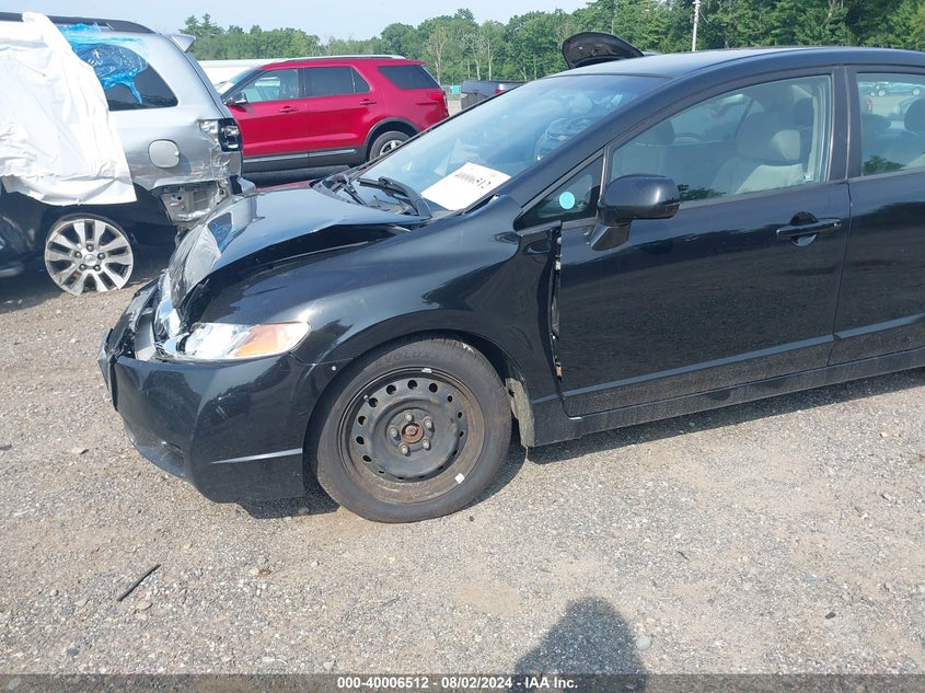 2010 Honda Civic Lx VIN: 2HGFA1F50AH324287 Lot: 40006512