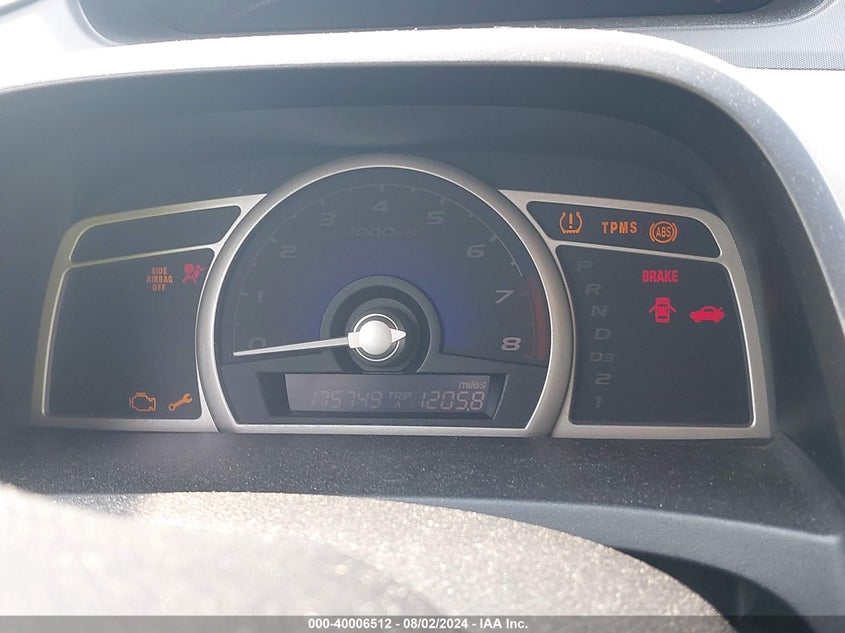 2010 Honda Civic Lx VIN: 2HGFA1F50AH324287 Lot: 40006512