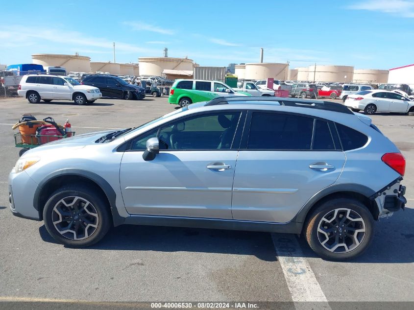 2016 Subaru Crosstrek 2.0I Limited VIN: JF2GPANC5G8295757 Lot: 40006530