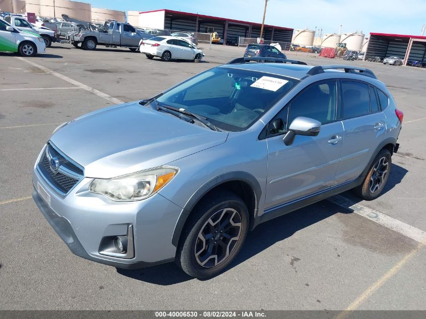 2016 Subaru Crosstrek 2.0I Limited VIN: JF2GPANC5G8295757 Lot: 40006530