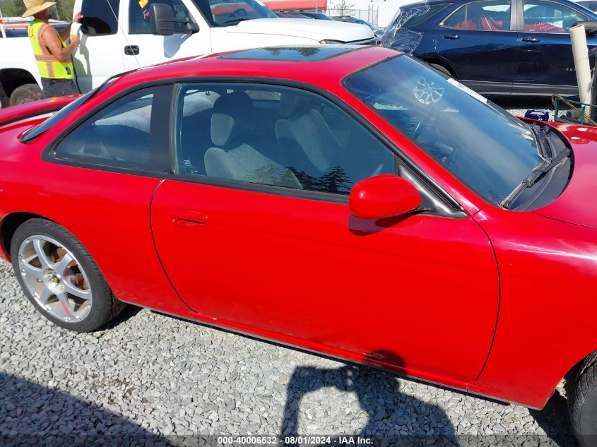 1996 Nissan 240Sx Se VIN: JN1AS44D7TW053849 Lot: 40006532