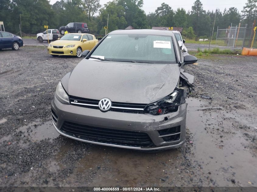 2015 Volkswagen Golf R 4-Door VIN: WVWLF7AU8FW249464 Lot: 40006559