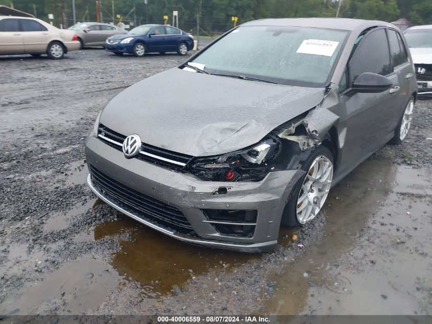 2015 Volkswagen Golf R 4-Door VIN: WVWLF7AU8FW249464 Lot: 40006559