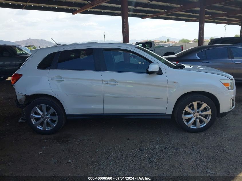 2015 Mitsubishi Outlander Sport Se VIN: 4A4AR4AU2FE019186 Lot: 40006560