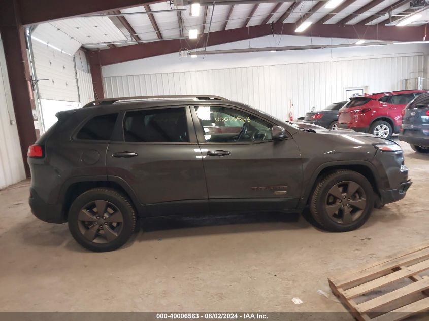 2016 Jeep Cherokee 75Th Anniversary VIN: 1C4PJMCS8GW285697 Lot: 40006563
