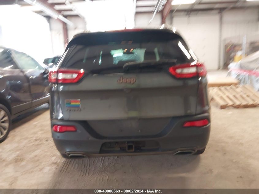 2016 Jeep Cherokee 75Th Anniversary VIN: 1C4PJMCS8GW285697 Lot: 40006563