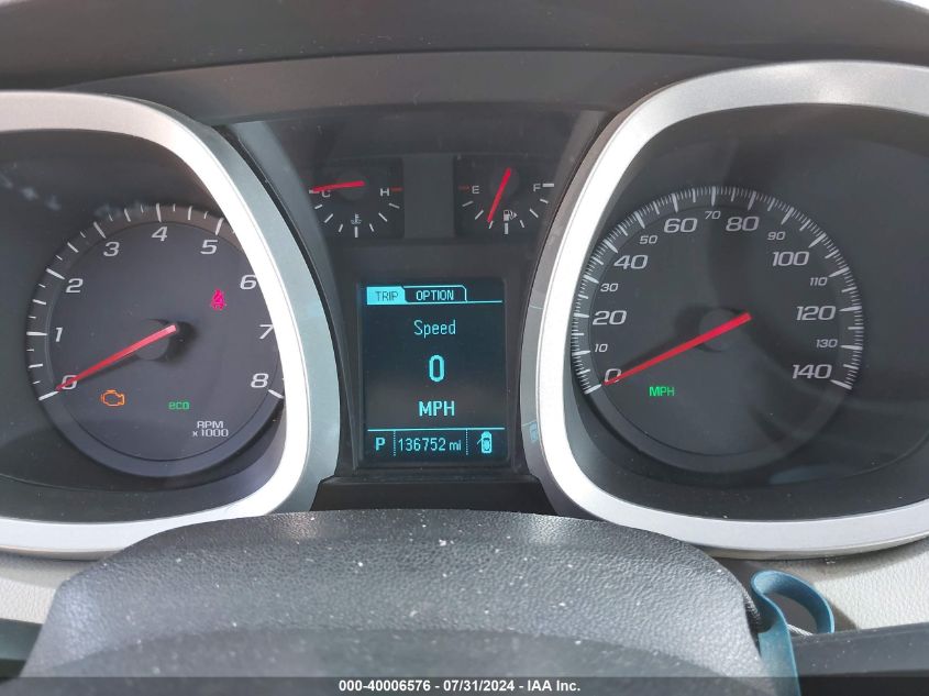 2013 Chevrolet Equinox Ls VIN: 1GNALBEK5DZ108513 Lot: 40006576