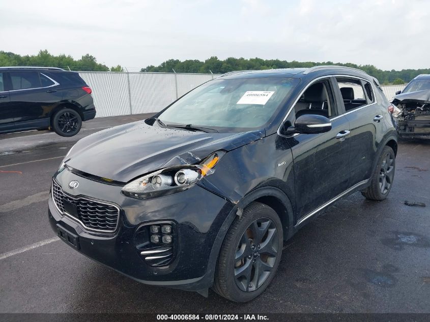 2017 Kia Sportage Sx Turbo VIN: KNDPRCA63H7095939 Lot: 40006584