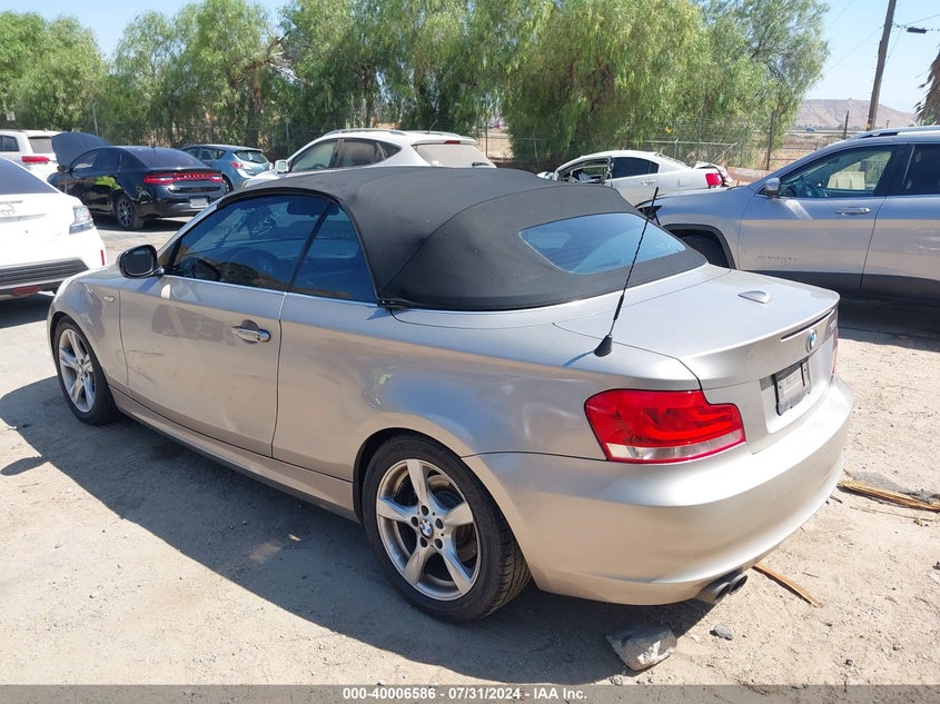 2012 BMW 128I VIN: WBAUN1C52CVH84091 Lot: 40006586