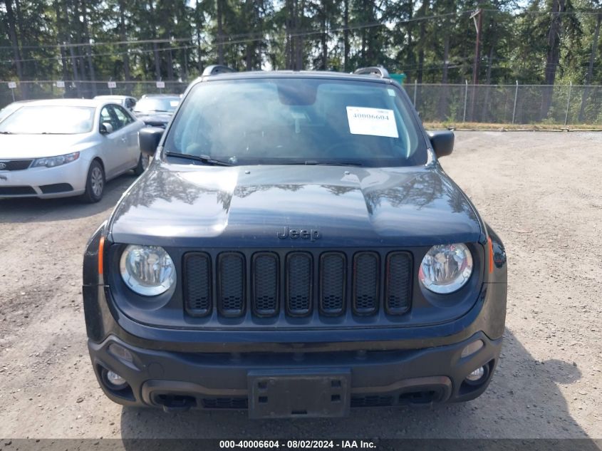 2018 Jeep Renegade Upland Edition 4X4 VIN: ZACCJBAB8JPJ02337 Lot: 40006604