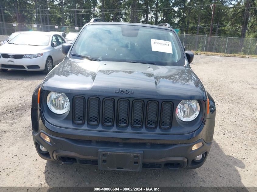 2018 Jeep Renegade Upland Edition 4X4 VIN: ZACCJBAB8JPJ02337 Lot: 40006604