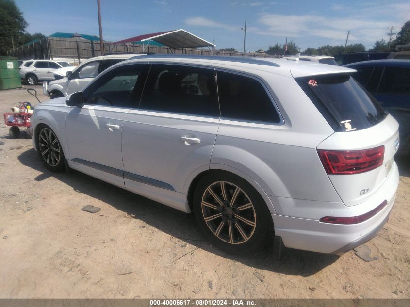 2017 Audi Q7 3.0T Premium VIN: WA1VAAF71HD003520 Lot: 40006617