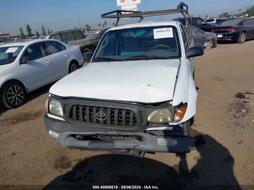 2001 Toyota Tacoma VIN: 5TENL42N21Z801608 Lot: 40006618