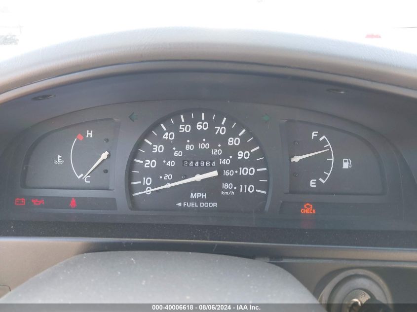 2001 Toyota Tacoma VIN: 5TENL42N21Z801608 Lot: 40006618