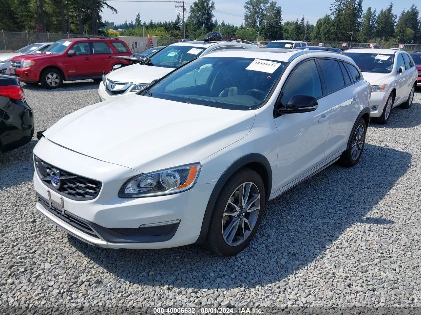 2016 Volvo V60 Cross Country T5 VIN: YV4612HK6G1003284 Lot: 40006632