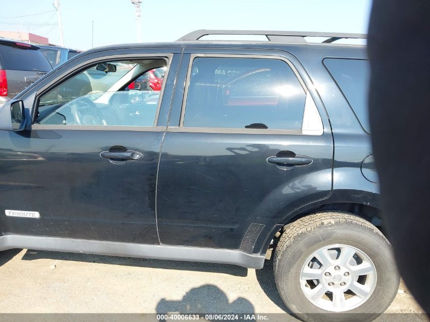 2008 Mazda Tribute S Touring VIN: 4F2CZ06138KM08429 Lot: 40006633