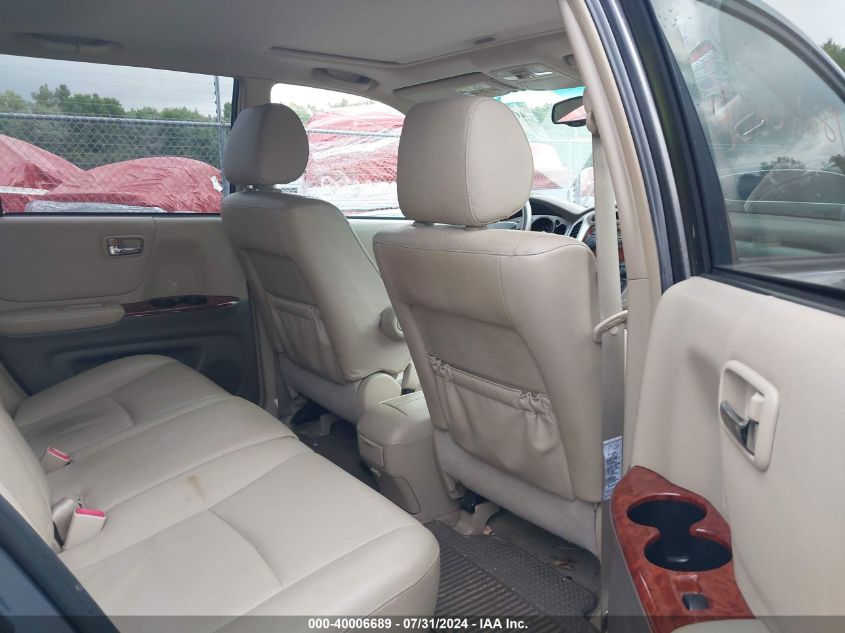 2006 Toyota Highlander Limited V6 VIN: JTEEP21A260141287 Lot: 40006689