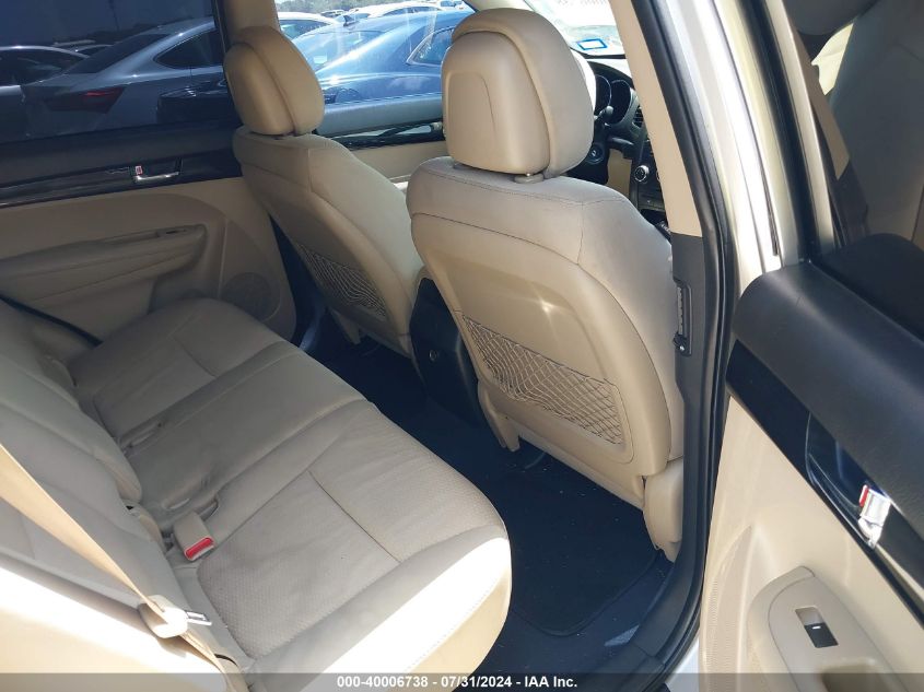 2012 Kia Sorento Lx VIN: 5XYKTCA65CG278377 Lot: 40006738