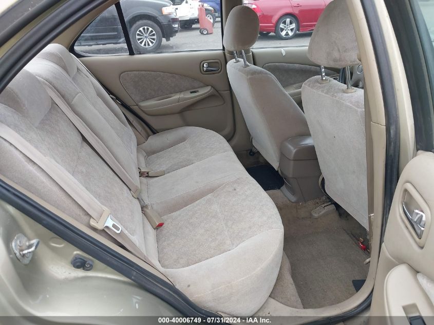 2001 Nissan Sentra Gxe VIN: 3N1CB51D71L490479 Lot: 40006749