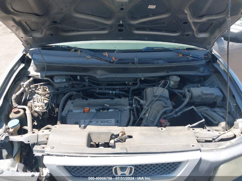 2005 Honda Element Ex VIN: 5J6YH28625L005037 Lot: 40006756