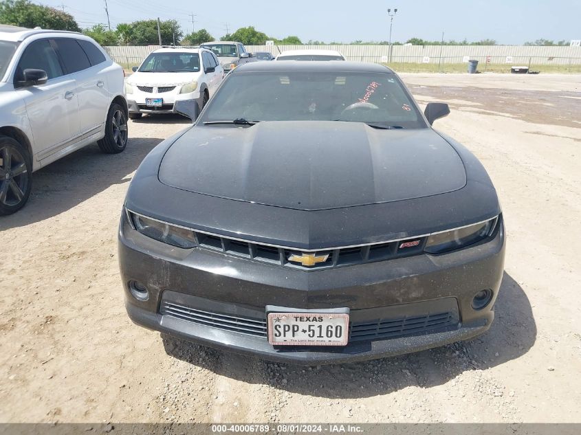 2015 Chevrolet Camaro 1Lt VIN: 2G1FD1E39F9307844 Lot: 40006789