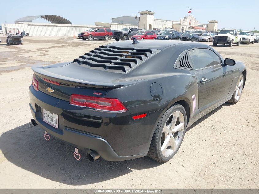 2015 Chevrolet Camaro 1Lt VIN: 2G1FD1E39F9307844 Lot: 40006789