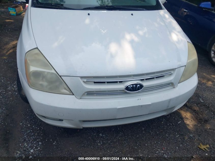 2008 Kia Sedona Ex VIN: KNDMB233986204818 Lot: 40006910