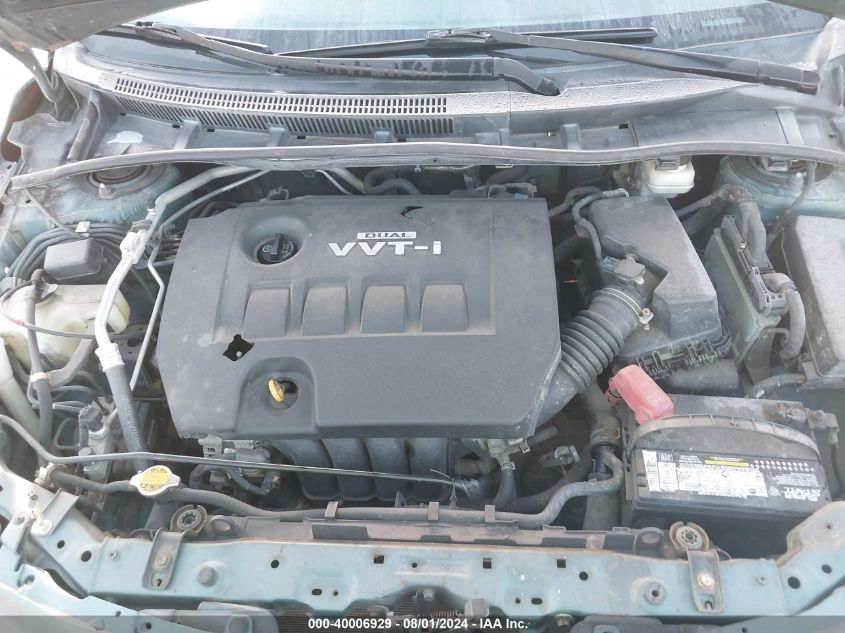 2010 Toyota Corolla Le VIN: 1NXBU4EE2AZ293219 Lot: 40006929