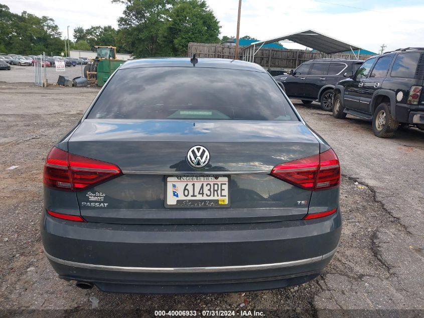 2017 Volkswagen Passat 1.8T R-Line VIN: 1VWDT7A33HC028246 Lot: 40006933