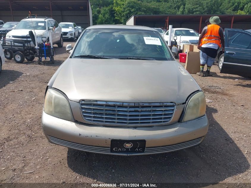 2004 Cadillac Deville Standard VIN: 1G6KD54YX4U101980 Lot: 40006936