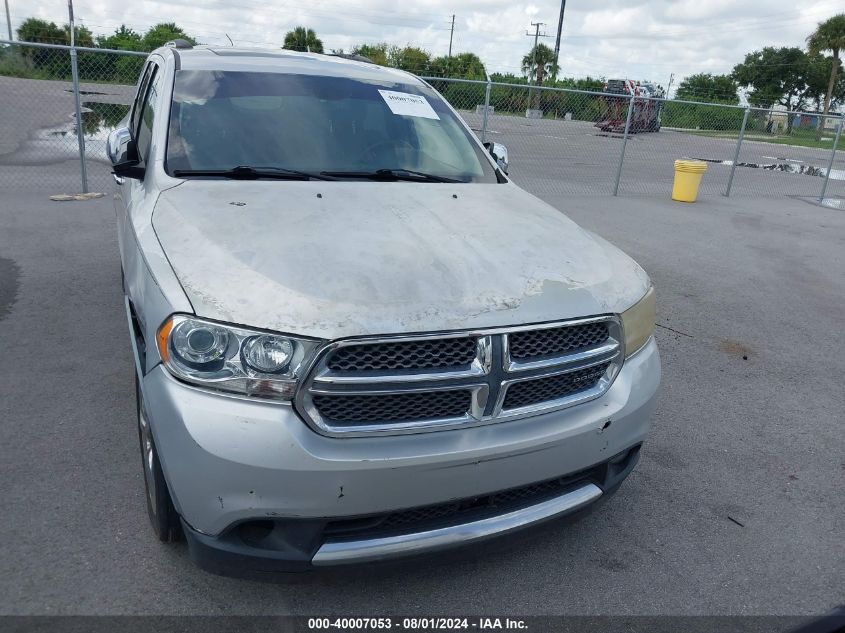 2011 Dodge Durango Citadel VIN: 1D4RD5GG1BC742276 Lot: 40007053