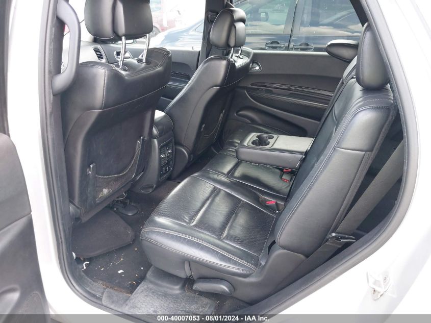 2011 Dodge Durango Citadel VIN: 1D4RD5GG1BC742276 Lot: 40007053