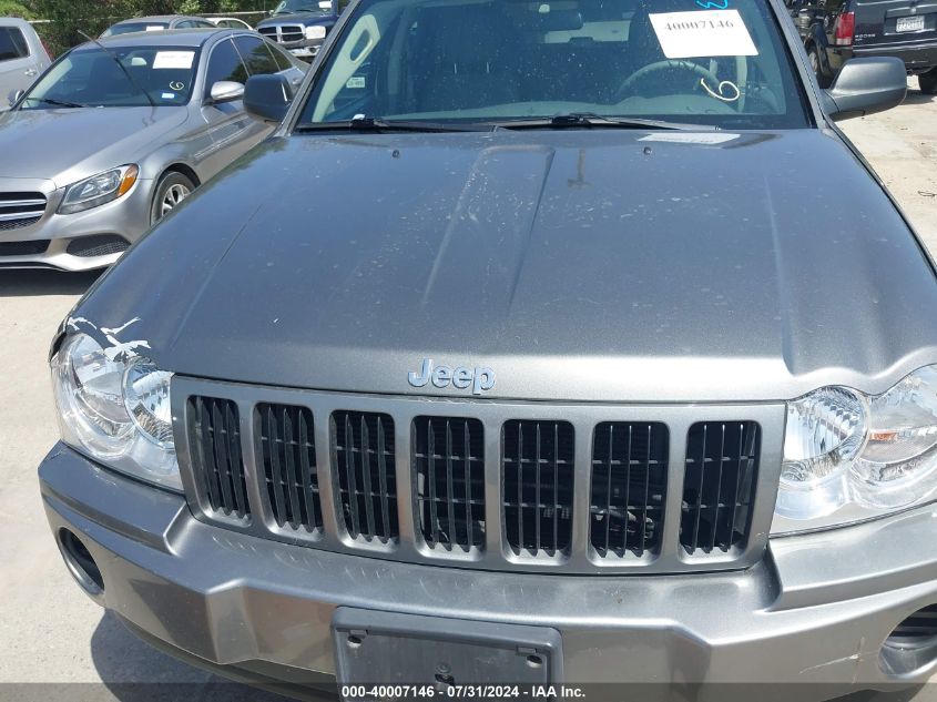 2007 Jeep Grand Cherokee Laredo VIN: 1J8GS48K57C567618 Lot: 40007146