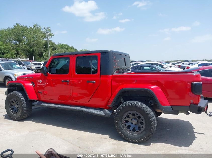 2021 Jeep Gladiator Texas Trail 4X4 VIN: 1C6HJTAG3ML551158 Lot: 40007248