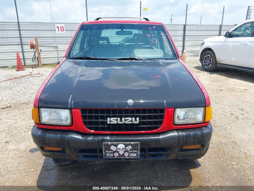 1993 Isuzu Rodeo S/Ls VIN: 4S2CG58V8P4331194 Lot: 40007249