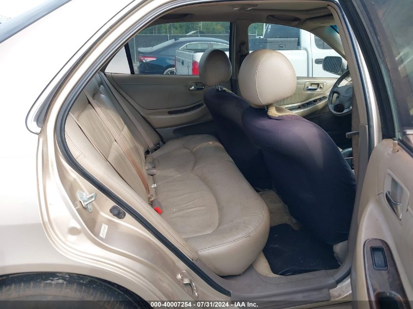 2000 Honda Accord 3.0 Ex VIN: 1HGCG1658YA084268 Lot: 40007254