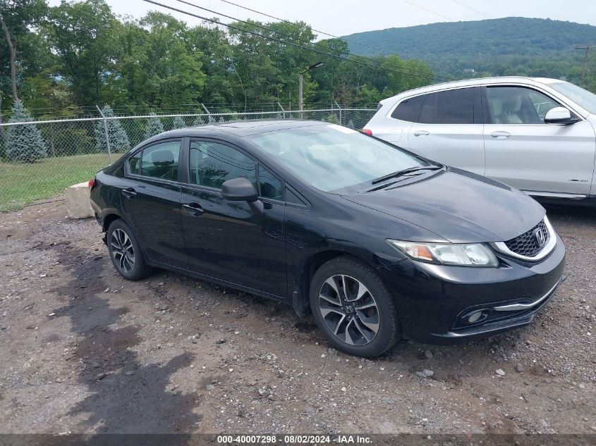 2013 Honda Civic Ex VIN: 19XFB2F86DE256945 Lot: 40007298