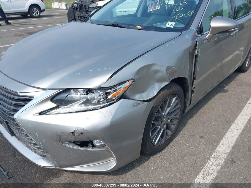 2018 Lexus Es 350 VIN: 58ABK1GG8JU105055 Lot: 40007299