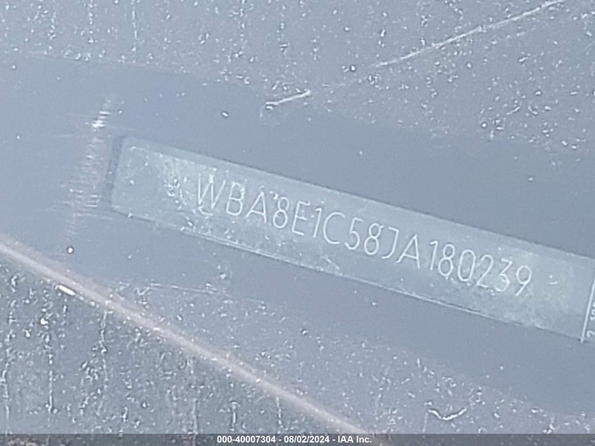 2018 BMW 330E IPERFORMANCE - WBA8E1C58JA180239