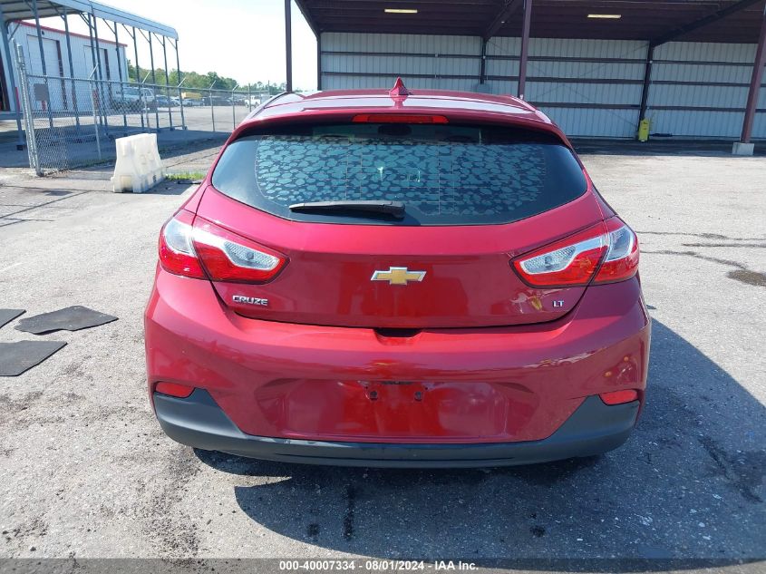 2019 Chevrolet Cruze Lt VIN: 3G1BE6SM3KS602733 Lot: 40007334
