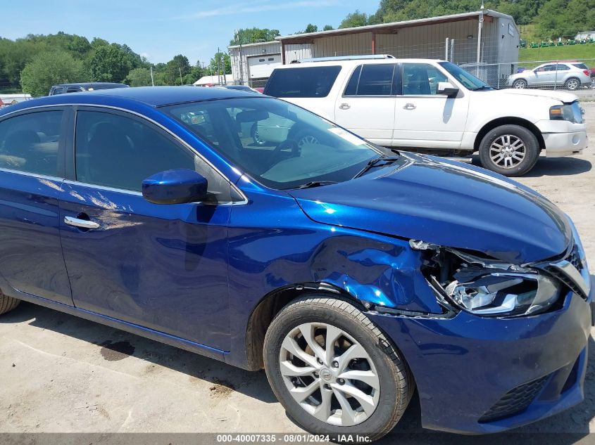 2019 Nissan Sentra Sv VIN: 3N1AB7AP4KY348835 Lot: 40007335