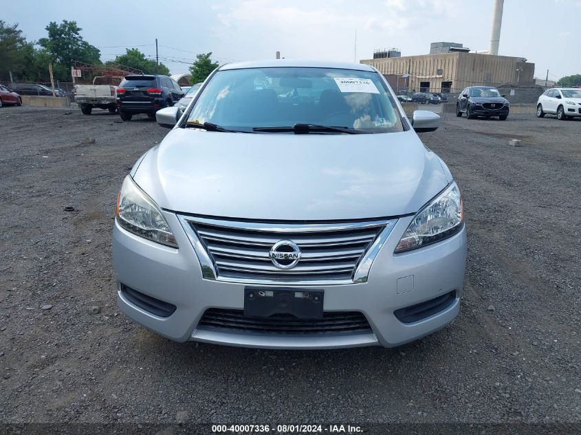 2014 Nissan Sentra Sv VIN: 3N1AB7AP8EY313932 Lot: 40007336