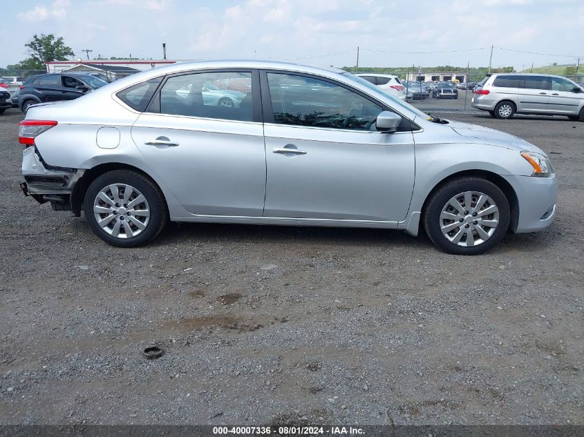 2014 Nissan Sentra Sv VIN: 3N1AB7AP8EY313932 Lot: 40007336