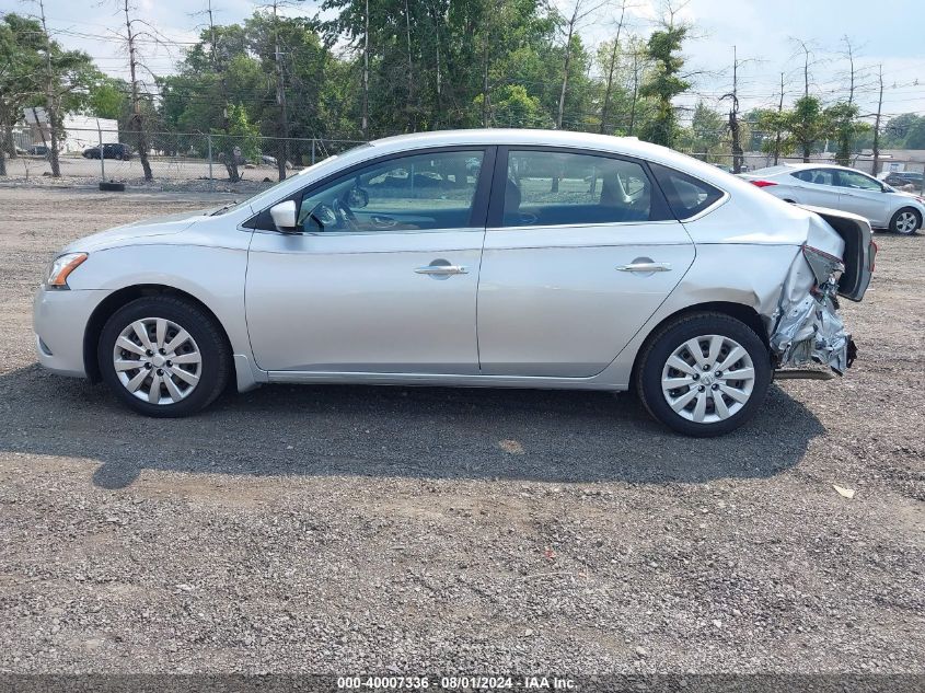 2014 Nissan Sentra Sv VIN: 3N1AB7AP8EY313932 Lot: 40007336