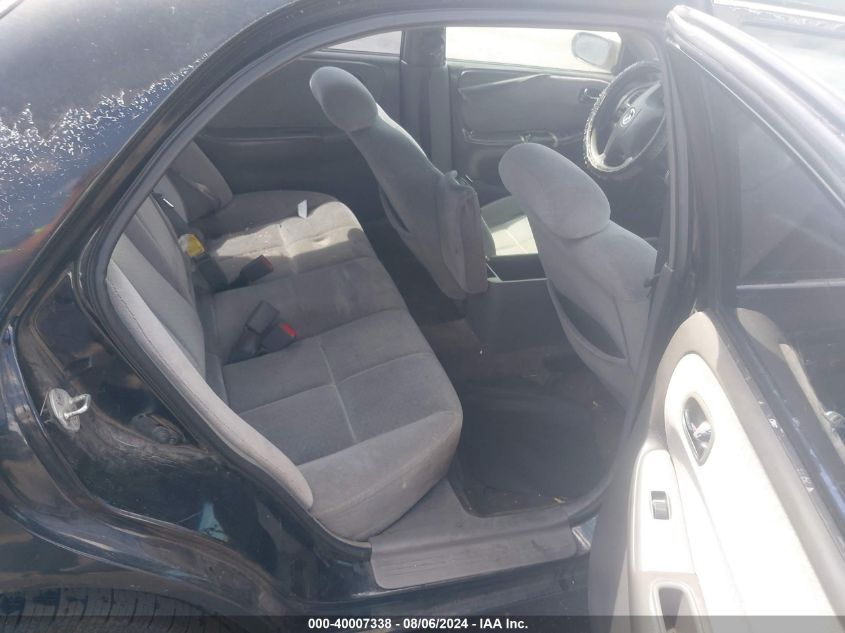 2002 Mazda 626 Lx VIN: 1YVGF22C825265393 Lot: 40007338