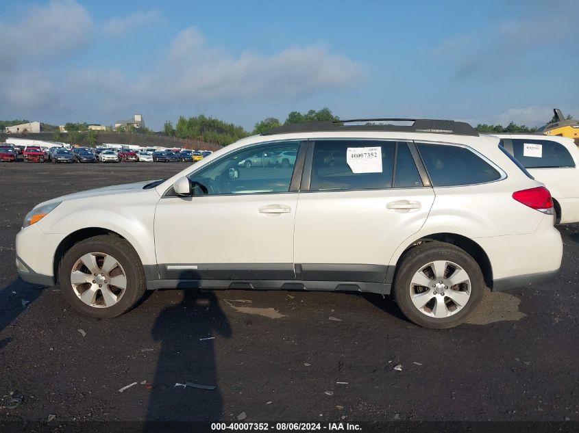 2011 Subaru Outback 2.5I Premium VIN: 4S4BRBFC6B3430138 Lot: 40007352