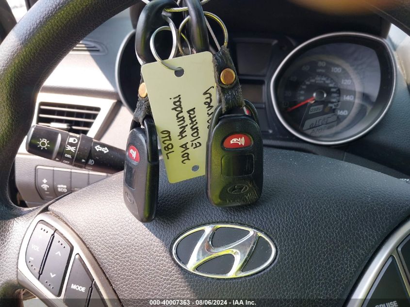 2014 Hyundai Elantra Gt VIN: KMHD35LH1EU210173 Lot: 40007363