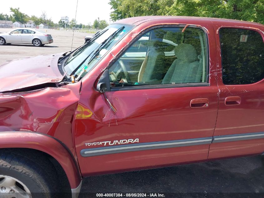 2003 Toyota Tundra Sr5 V8 VIN: 5TBBT441X3S374538 Lot: 40007384
