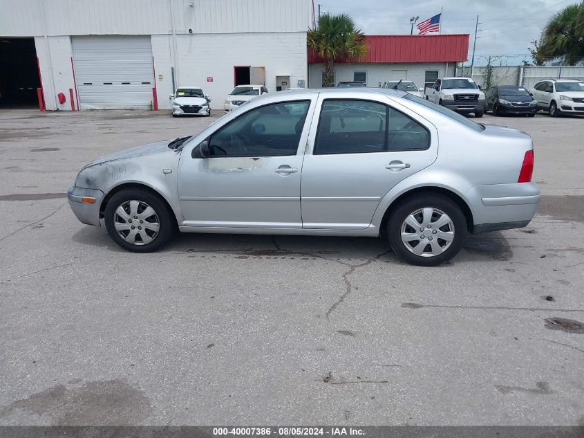 2002 Volkswagen Jetta VIN: 3VWSD69M72N167187 Lot: 40007386
